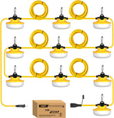 YXL-LIGHTING LED Construction String Lights 65W/130W, Flat Series